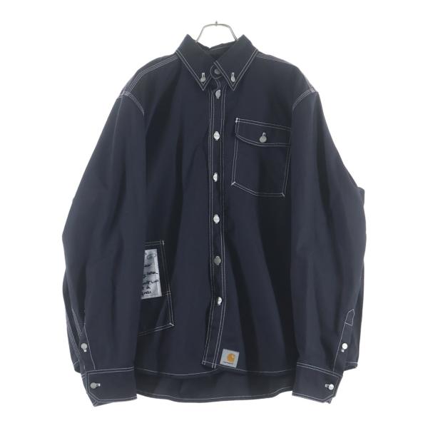 VETEMENTS Carhartt オーバーサイズワークシャツ VETEMENTS（ヴェトモン） 17SS ×Carhartt カーハート オーバーサイズ