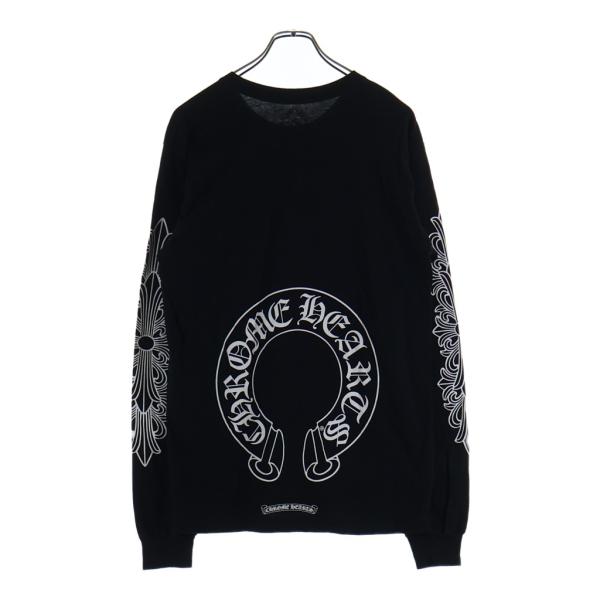 CHROME HEARTS（クロムハーツ） BACK HORSESHOE PRINT LS TEE バック