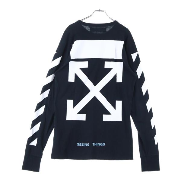 OFF-WHITE オフホワイト ロングスリーブカットソー ロンＴ off-white ロングtシャツ OFF-WHITE オフホワイト ロングスリーブ