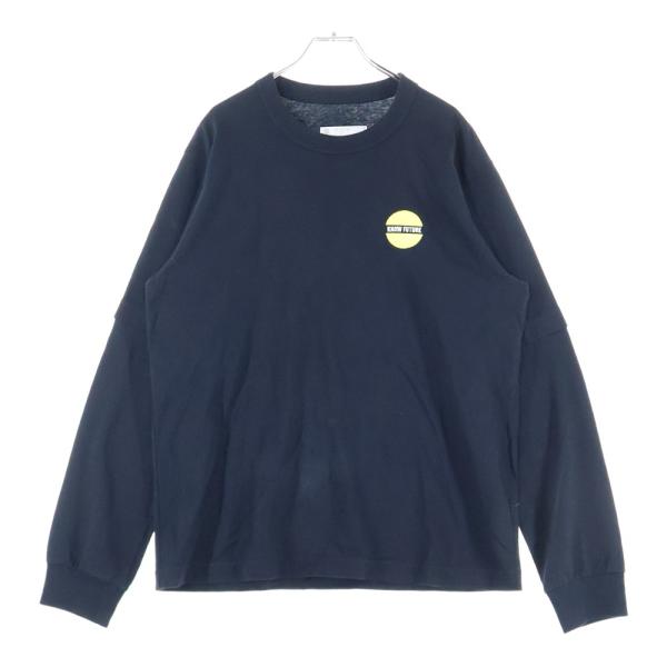 sacai（サカイ） 24SS KNOW FUTURE L/S T-Shirt ロゴパッチ レイヤード