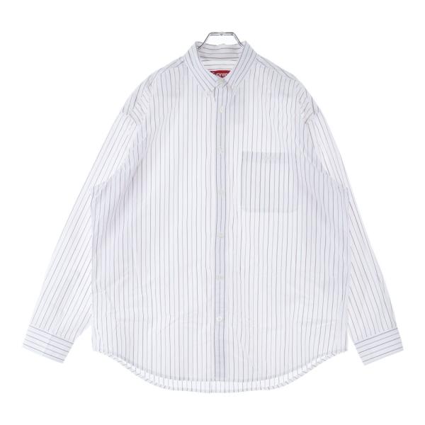 【中古】シュプリーム SUPREME 24AW LOOSE FIT STRIPE SHIRT XL ルーズ フィット ストライプ シャツ ☆AA★ 250621 Supreme（シュプリーム） 24AW Loose Fit Stripe Shirt ルーズフィット
