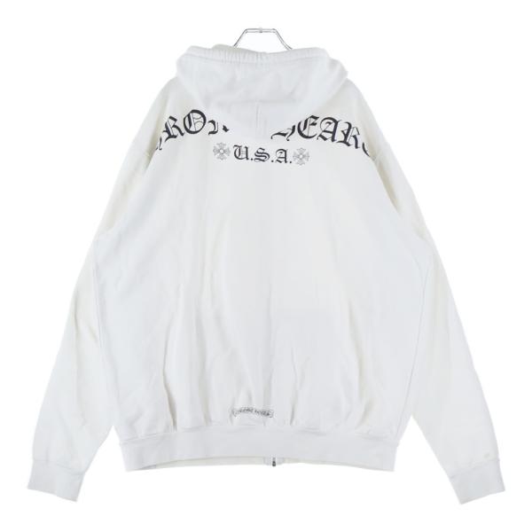 CHROME HEARTS（クロムハーツ） SWTSHRT HD ZIP アーチロゴバック