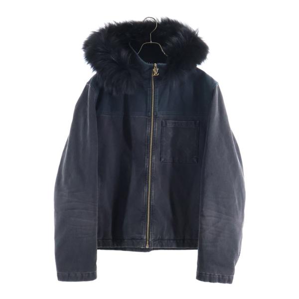 LOUIS VUITTON（ルイ・ヴィトン） 24SS デニム ブルゾン ファー付き