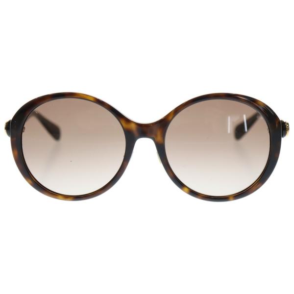 GUCCI（グッチ） ラウンドサングラス レディース ブラウン GG0370SK