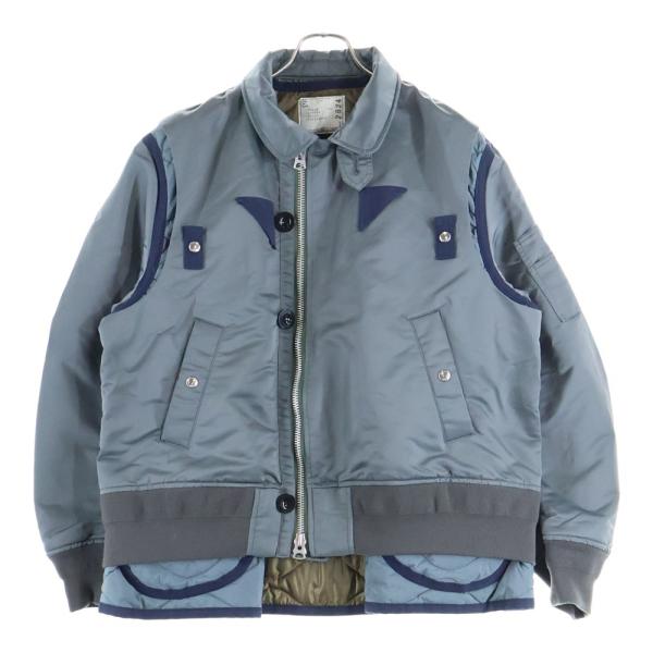 sacai（サカイ） 22AW Nylon Twill Mix Blouson ナイロンツイル
