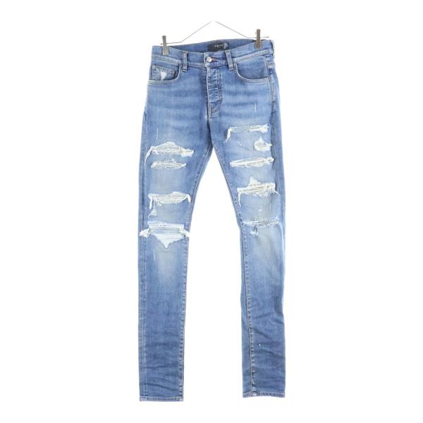 AMIRI（アミリ） MX1 JEANS バンダナ ダメージ加工 スキニー デニム