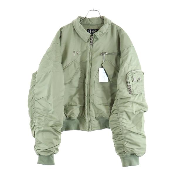 THUG CLUB サグクラブ 24AW NYLON STUDDED BOMBER ナイロン スタッズ