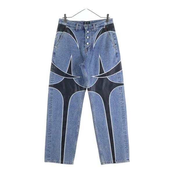 THUG CLUB サグクラブ TC All Leather Denim Pant レザー切替 デニム