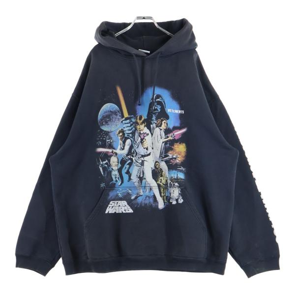 VETEMENTS（ヴェトモン） 19AW×STAR WARS Movie Poster 1 Hooded Shirt