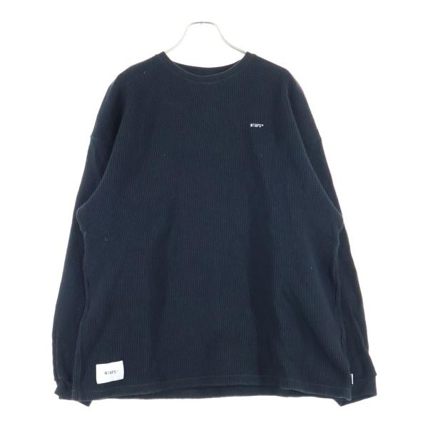 WTAPS（ダブルタップス） 22AW WAFFLE LS COTTON LOOSE SIGN ロゴ刺繍