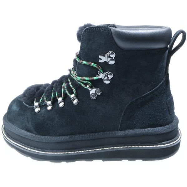 UGG（アグ） ×sacai Lace-up Boots サカイ レースアップ ボア ブーツ