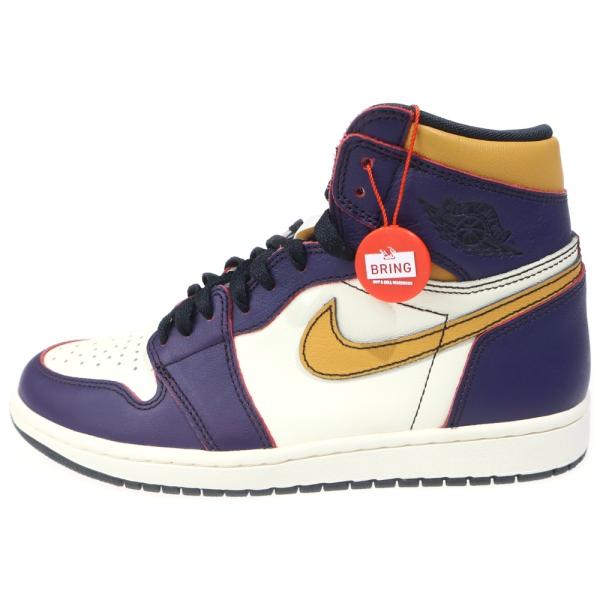 ナイキエスビー AIR JORDAN 1 HIGH OG DEFIANT LA TO CHICAGO CD6578-507 エアジョーダン1 エルエートゥーシカゴ ハイカットスニーカー