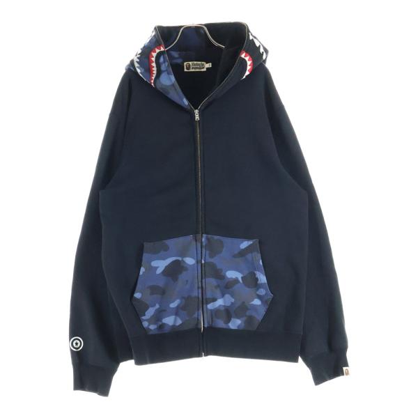 A BATHING APE PONR パーカー A BATHING APE（アベイシングエイプ） PONR Shark Full Zip Hoodie