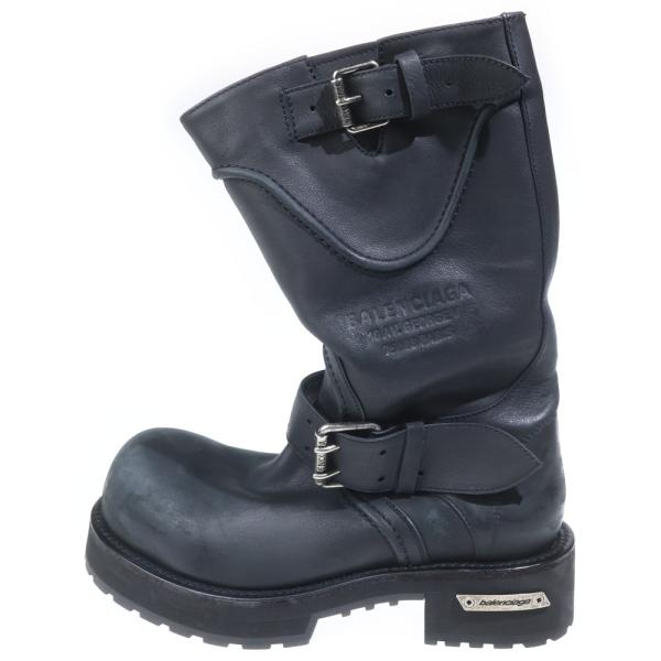BALENCIAGA ブラック 長靴 BALENCIAGA(バレンシアガ) レインブーツ(レディース) - ブランド通販の