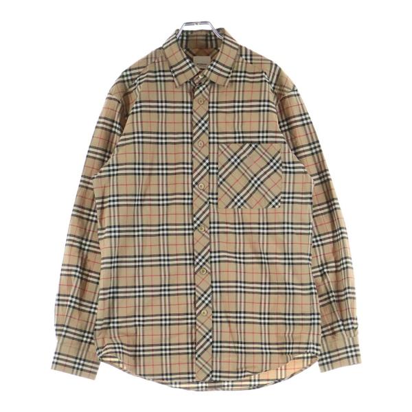 BURBERRY（バーバリー） Checkered long-sleeved shirt チェック総柄