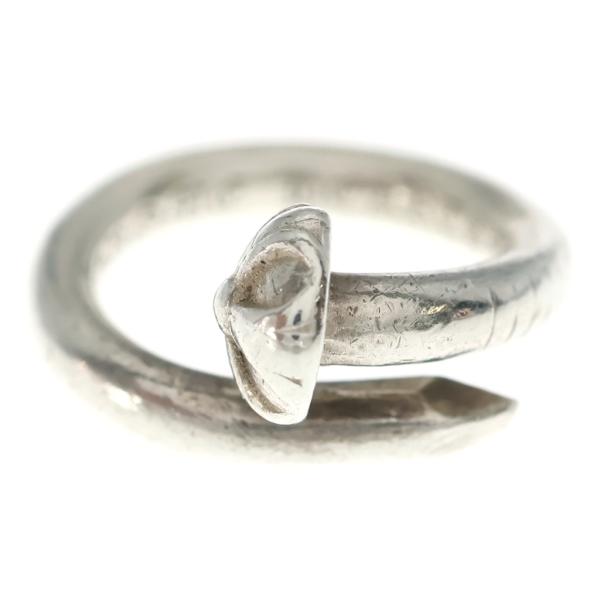 CHROME HEARTS クロムハーツ NAIL CRSBALL ネイル クロスボール リング シルバー BCA349 CHROME HEARTS（クロムハーツ） NAIL CRSBALL ネイル クロスボール