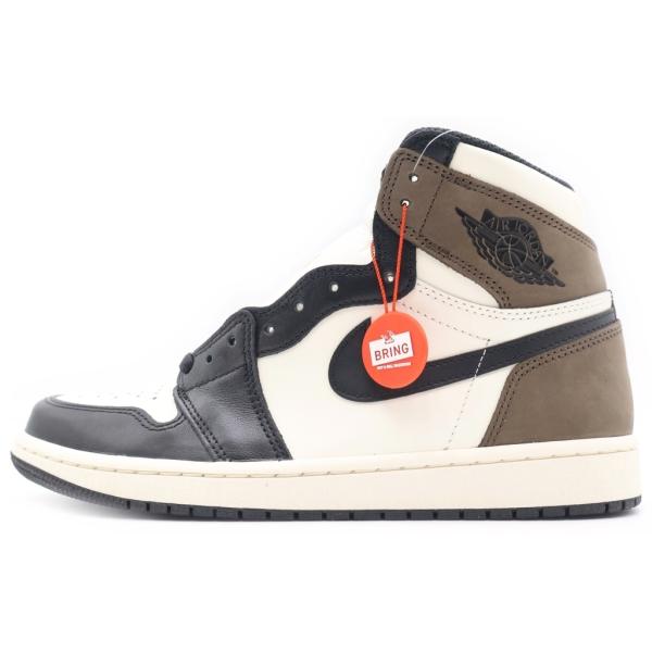 ナイキ AIR JORDAN 1 RETRO HIGH OG DARK MOCHA 555088-105 エアジョーダン1 レトロ ダークモカ ハイカットスニーカー ブラウン US9/27cm