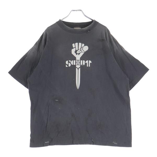 SAINT MICHAEL セントマイケル 25AW SS TEE FIST ダメージ加工 半袖T