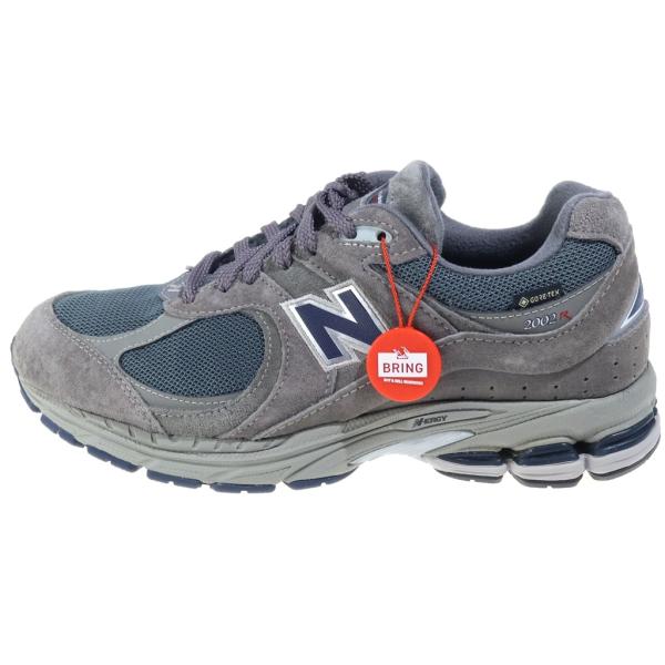 New Balance ニューバランス メッシュ切替レザーローカットスニーカー グレー US8.5/26.5cm M2002RXC