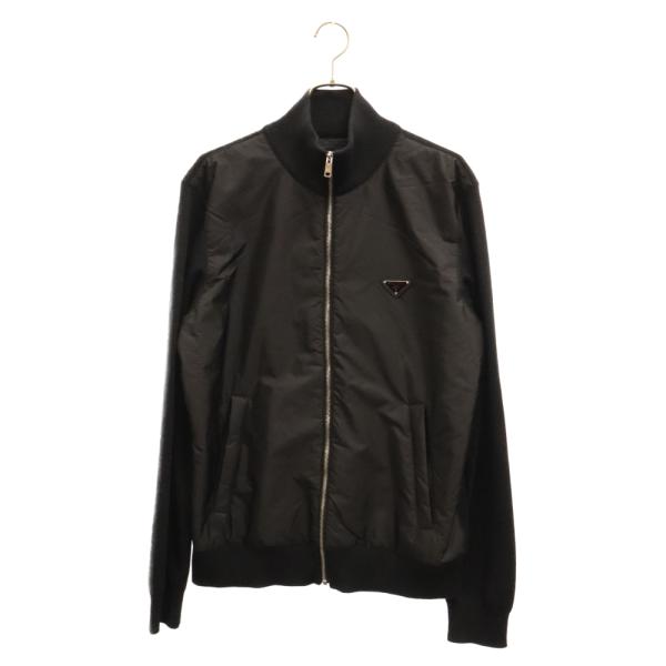 PRADA（プラダ） 23AW フルジップ リナイロン カーディガン 三角ロゴ