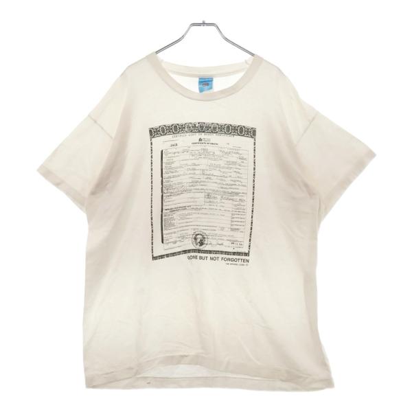 極上品状態◎90‘s  Cobain カート・コバーン死亡診断書Tシャツ shopbring_1525b270018