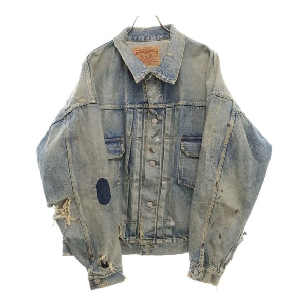 セントマイケル×ベルベルジン ジャケット98700→さらに値下げ SAINT M×××××× ベルベルジンコラボデニムジャケットBJ_DENIM JKT
