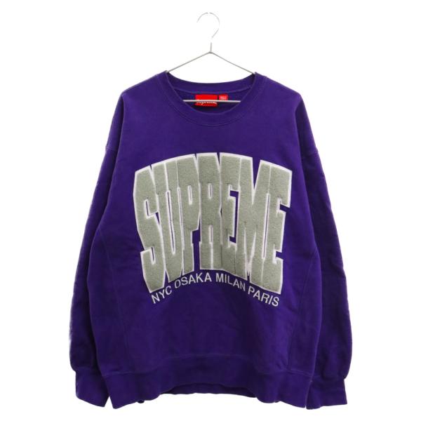 Supreme（シュプリーム） 21AW Cities Arc Crewneck シティアーチロゴ