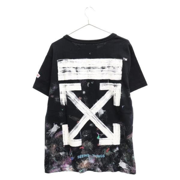 OFF-WHITE オフホワイト 17AW ギャラクシー総柄プリントTシャツ OFF-WHITE オフホワイト 17AW ギャラクシー総柄プリントTシャツ