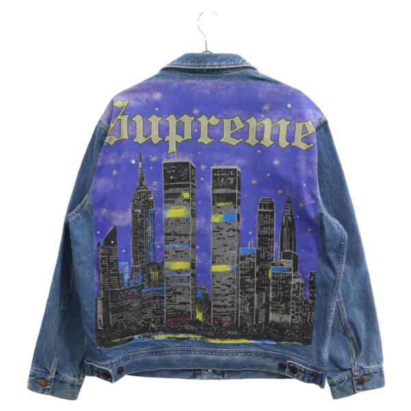 Supreme SUPREME シュプリーム 19SS New York Painted Trucker Supreme SUPREME シュプリーム 19SS New York Painted Trucker