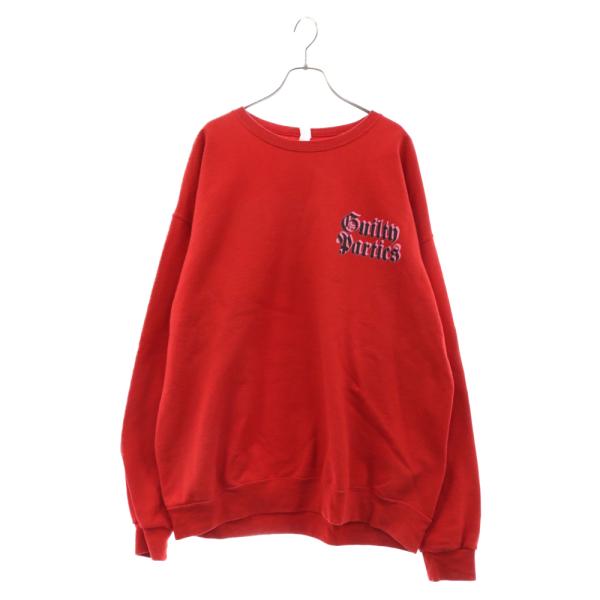 新品未使用！ワコマリア 24SS クルーネック スウェットシャツ 新品 WACKO MARIA ワコマリア スウェット サイズ:L 24SS