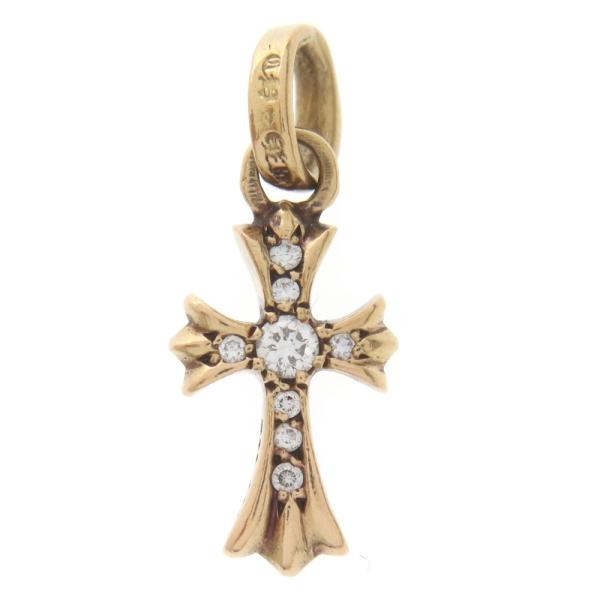 CHROME HEARTS 22K BBYFAT ベイビーファットクロスPAVE CHROME HEARTS（クロムハーツ） 22K CRS BBYFAT P DMND ベイビー