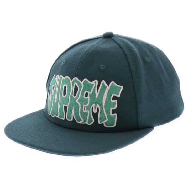 SUPREME グリーン ベースボールキャップ Supreme（シュプリーム） 24SS Creep 6-Panel クリープ 6パネルベース