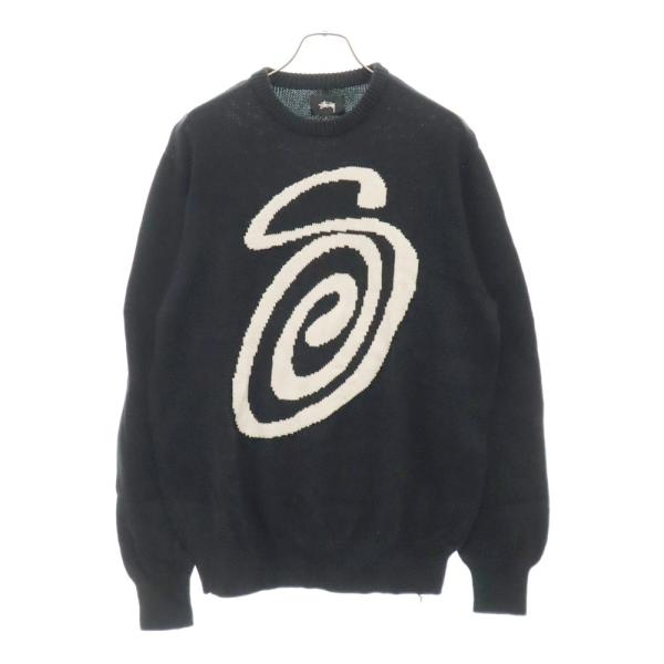 STUSSY ステューシー Curly S SWEATER カーリーSロゴコットン STUSSY ステューシー Curly S SWEATER カーリーSロゴコットン