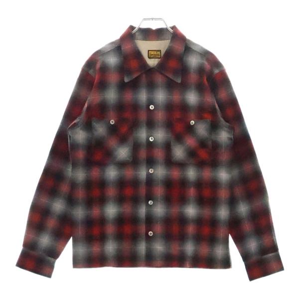 テンダーロイン バーガンディ　シャツ　長袖　赤　美品　tenderloin shopbring_1625e030011