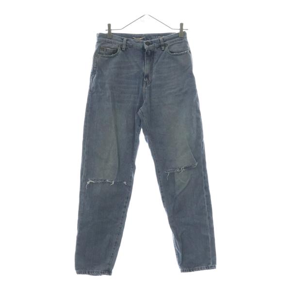 SAINT LAURENT PARIS サンローランパリ 膝クラッシュスキニーデニム