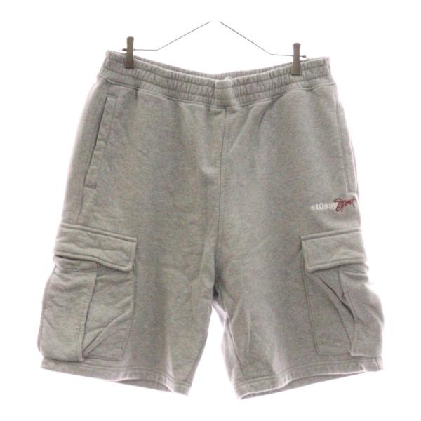 Stussy Sport バギー スウェット カーゴパンツ ショーツ ブラック Stussy Sport バギー スウェット カーゴパンツ ショーツ ブラック
