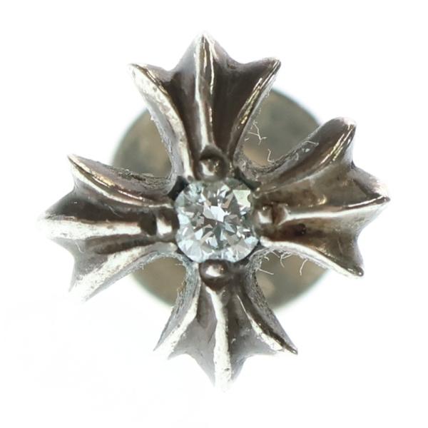 クロムハーツ chrome hearts no2 CH PLUS STUD CHROME HEARTS（クロムハーツ） NO2 CHプラス スタッドピアス パヴェ