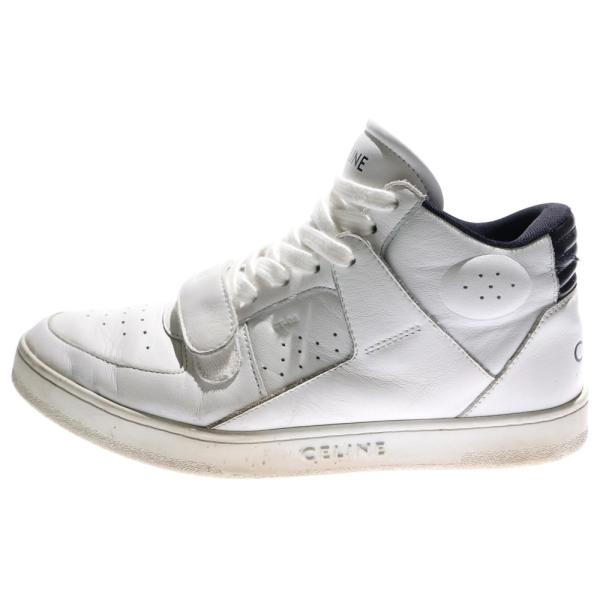 CELINE（セリーヌ） CT-02 ベルクロストラップミッドカットスニーカー