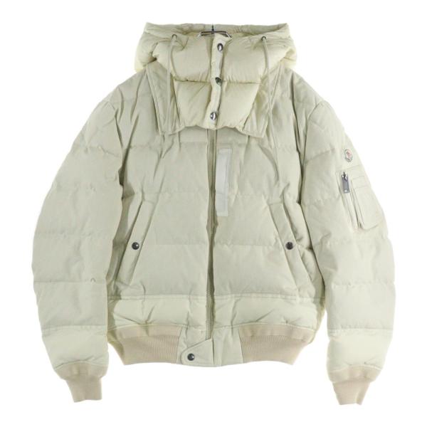 MONCLER ホワイト ダウンジャケット LEOPOLD MONCLER（モンクレール） LEOPOLD GIUBBOTTO C20914093385 レオポルド