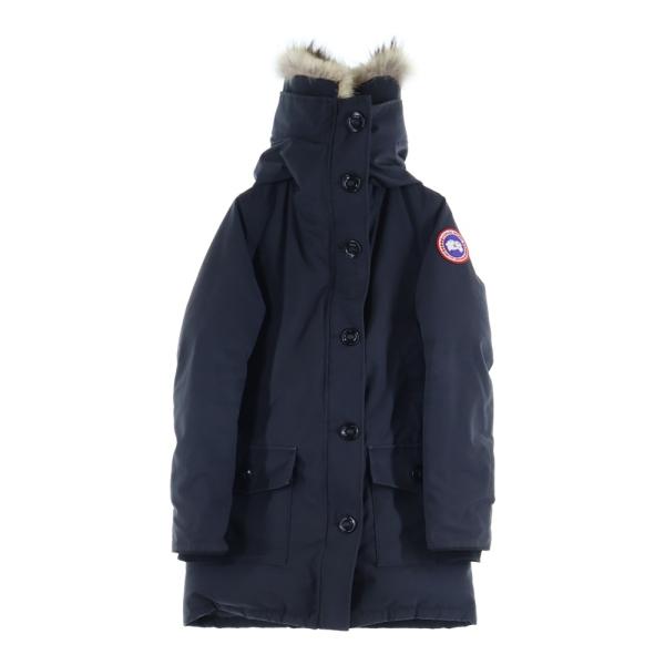   カナダグース ダウンジャケット 2603JL グリフィンタグ Bronte Parka ブロンテ パーカー ダウンジャケット ダークネイビー系 S【中古】 CANADA GOOSE（カナダグース） BRONTE PARKA 2603JL ブロンテ パーカー