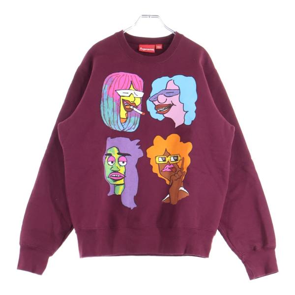 Supreme（シュプリーム） 17AW Gonz Heads Crewneck ゴンズ クルー