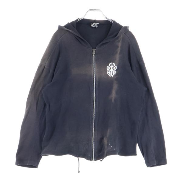 オールドクロムハーツジップパーカー CHROME HEARTS（クロムハーツ） OLD VINE DAGGER ZIP HOODIE オールド