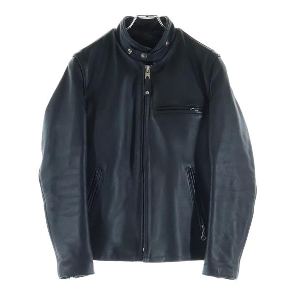 SCHOTT ショット シングル ジップアップ レザーライダース インナー