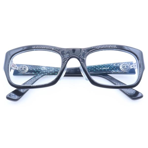 クロムハーツ BLUE BALLZ メガネ サングラス ユリ紋章 BSフレア CHROME HEARTS（クロムハーツ） BLUE BALLZ ブルーボールズ アイウェア