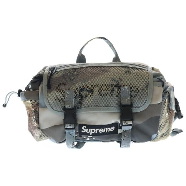 【最終値下】Supreme20SSWaist Bag カモ柄 ショルダーバッグ Supreme（シュプリーム） 20SS Waist Bag Blue Camo カモフラージュ柄