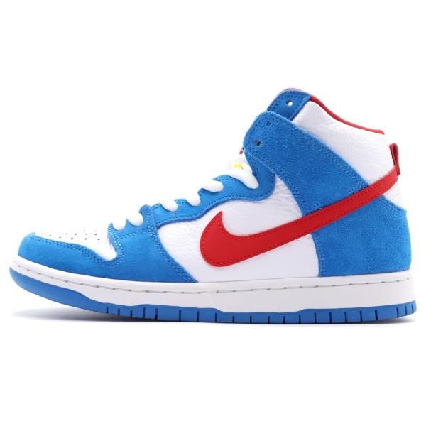 NIKE ナイキ Dunk High Doraemon ダンクハイ ドラえもん ハイカットスニーカー US9/27cm CI2692-400