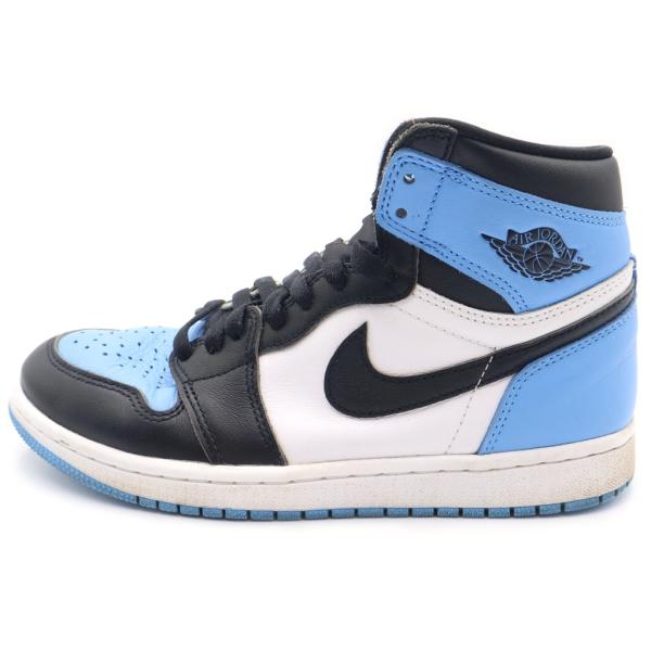 ナイキ AIR JORDAN 1 RETRO HI OG UNIVERSITY BLUE DZ5485-400 エアジョーダン1ハイOG ユニバーシティ ハイカットスニーカー US7.5/25.5cm