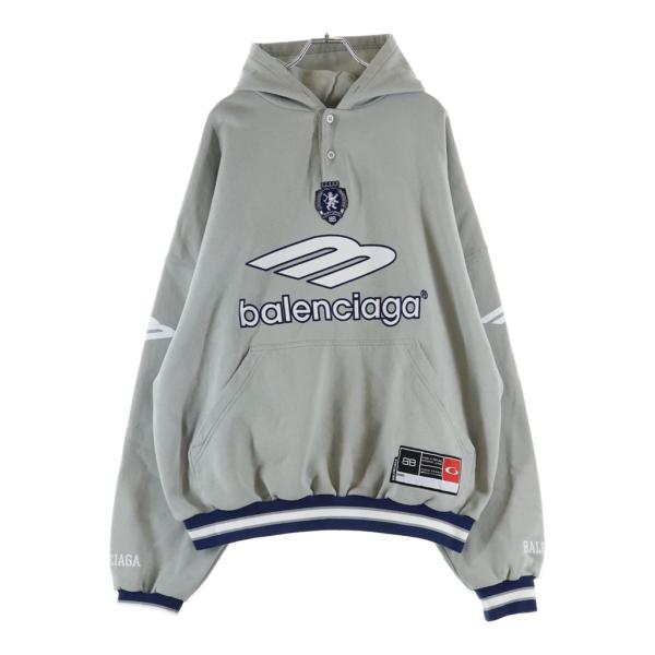 BALENCIAGA（バレンシアガ） 25AW 3b Football Polo Hoodie 827939