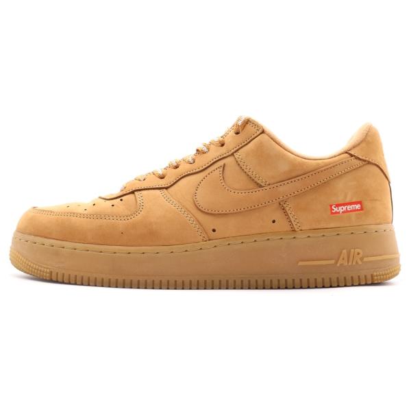 シュプリーム ×NIKE Air Force 1 Low Flax/Wheat DN1555‐200 ナイキ エアフォース1 フラックス/ウィート ローカットスニーカー US10/28cm