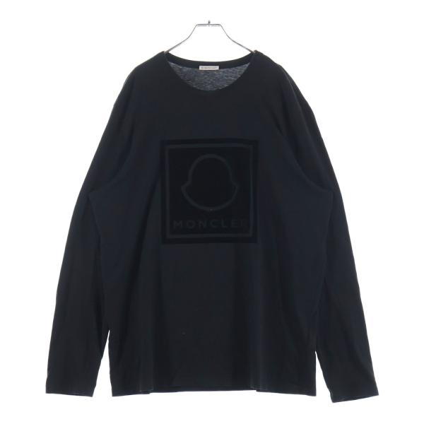 MONCLER（モンクレール） MAGLIA T-SHIRT フロントロゴプリントクルー
